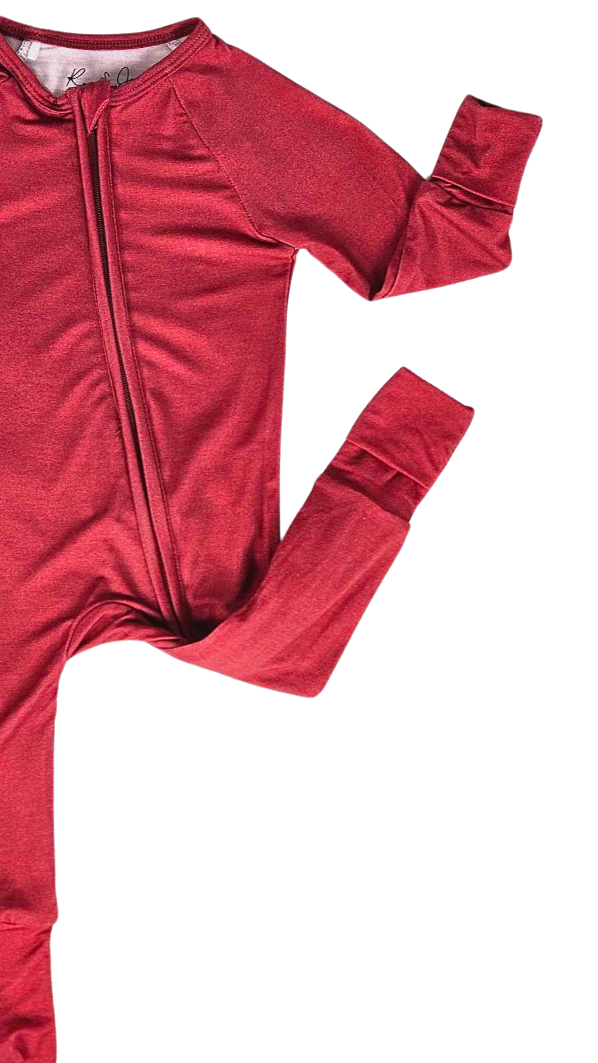 Crimson Zip Footie