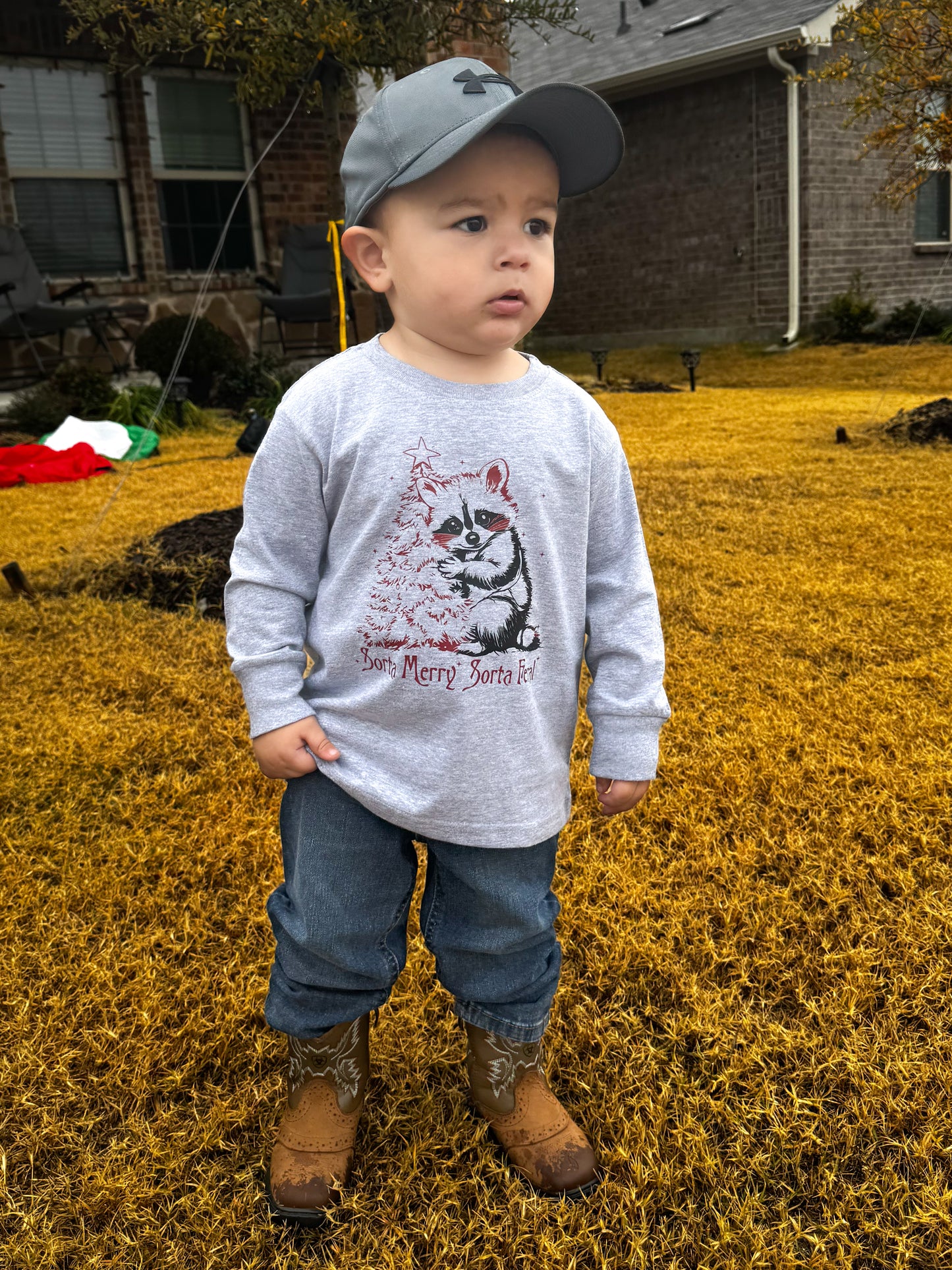 Sorta Merry Sorta Feral LS Graphic Tee