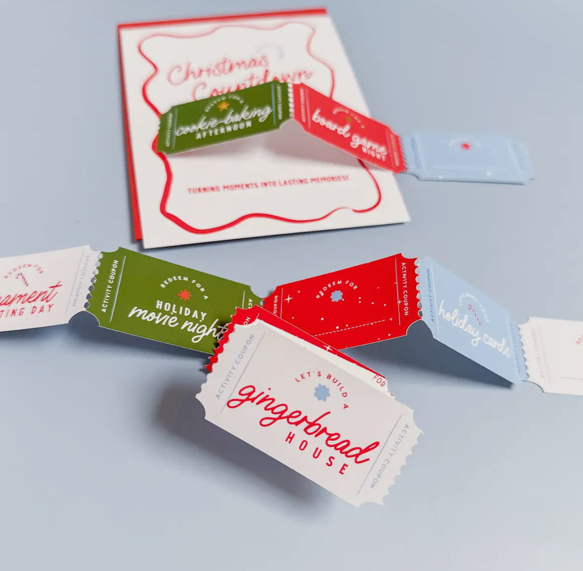 Christmas Countdown Activity Coupons