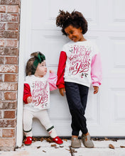 Load image into Gallery viewer, Most Wonderful Time Girls Christmas Sweatshirt
