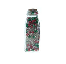 Load image into Gallery viewer, Christmas Joy Milk Bottle Bead Jar
