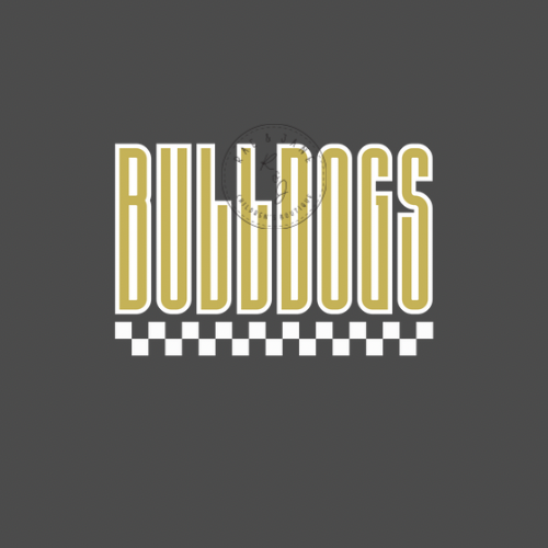 RC Bulldogs Checkered Spirit Tee