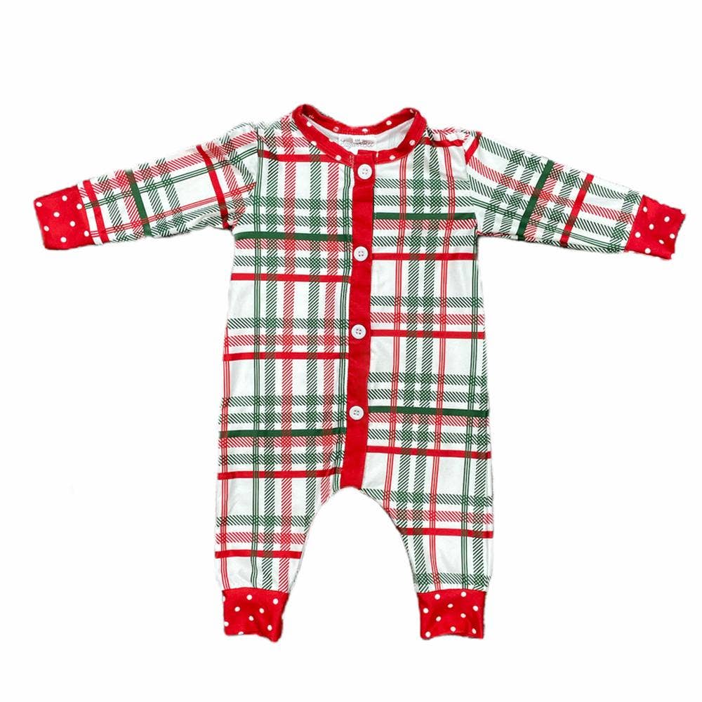 Christmas Plaid Buttflap PJ’s