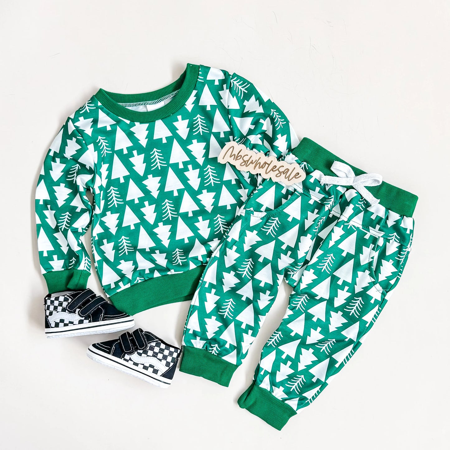 Pine Tree Jogger Set