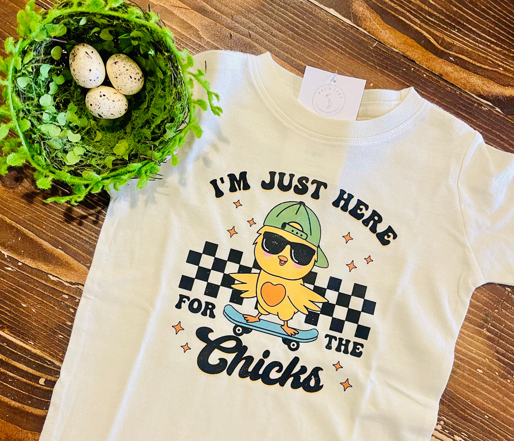 Here for the Chicks Graphic Tee