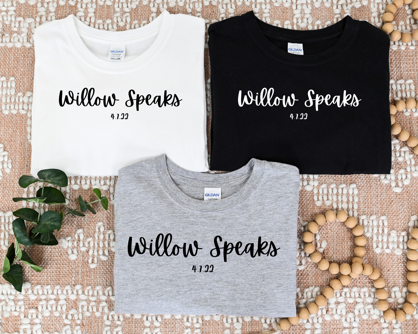 Willow Speaks | Script Tee | Youth & Adult