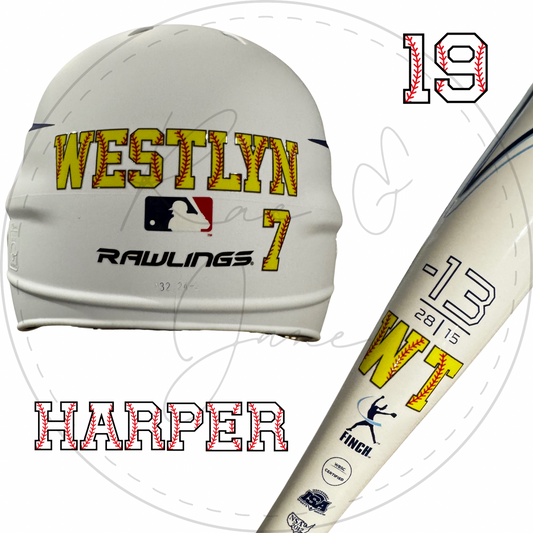 Softball / Baseball UV Printed Decals