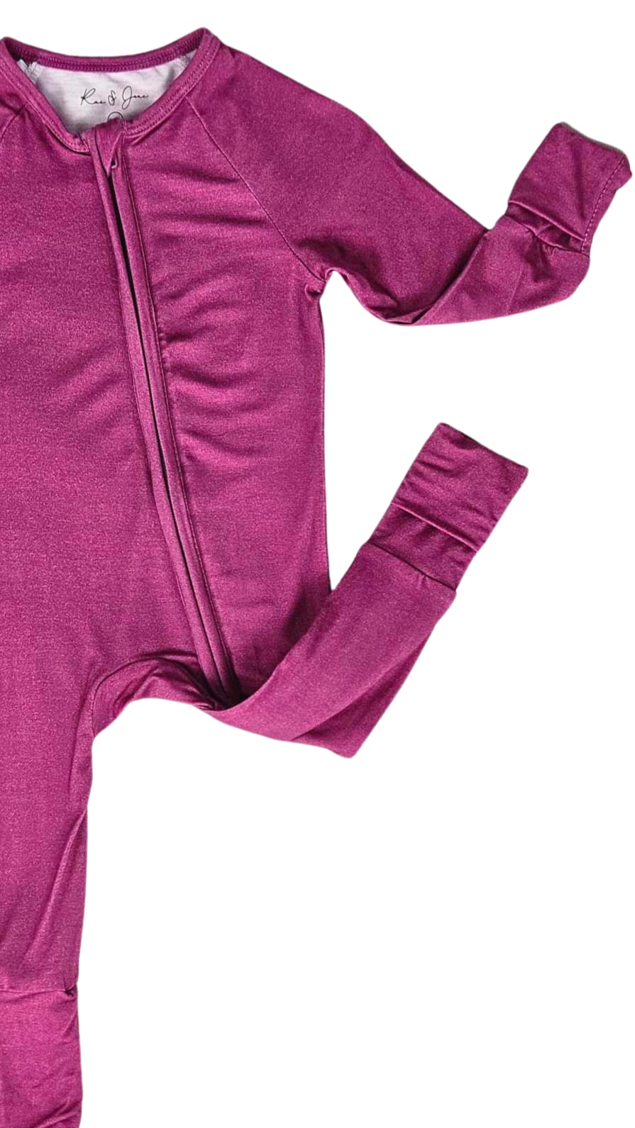 Raspberry Zip Footie