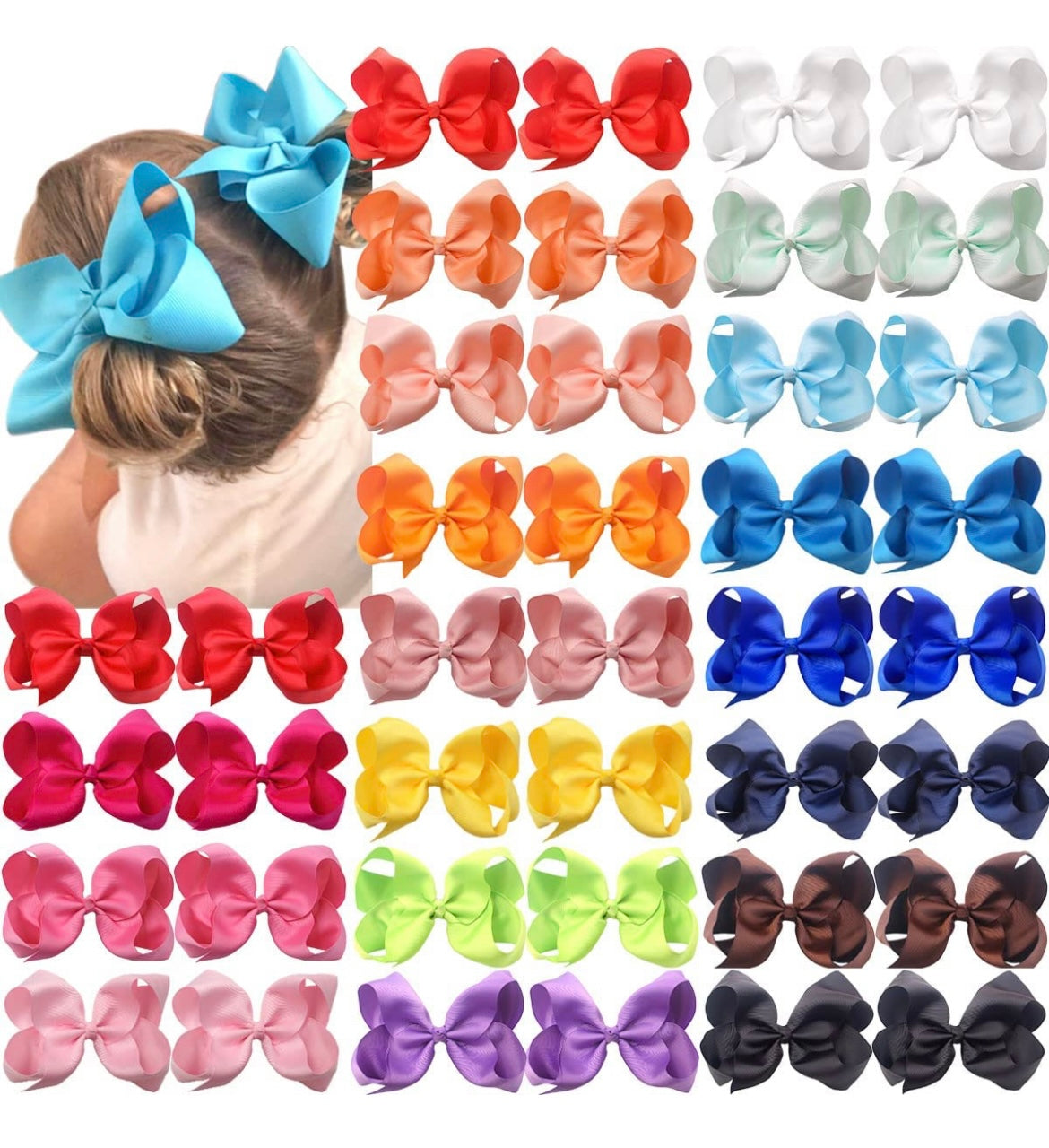 Medium Bow - Multiple Colors